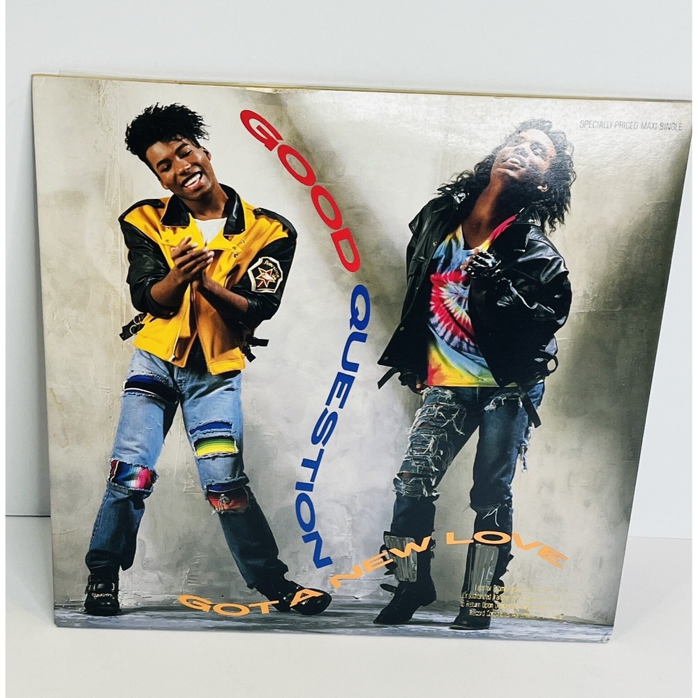 Good Question Got A New Love 12" Vinyl Maxi Single Record Paisley Park 1988